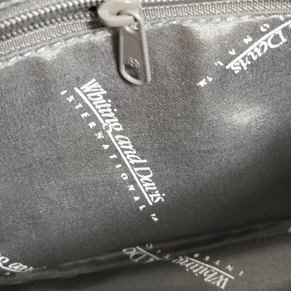 Vintage Glam Whiting & Davis Metal Mesh Evening Bag White - Picture 15 of 16